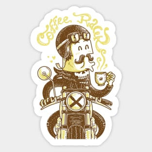 Coffee Racer Sticker